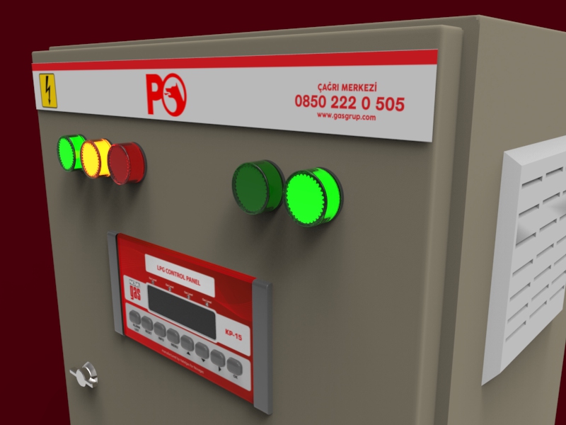 NG01 LPG Kontrol Panosu